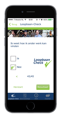 Loopbaan-Check Inschrijven loopbaancoaches